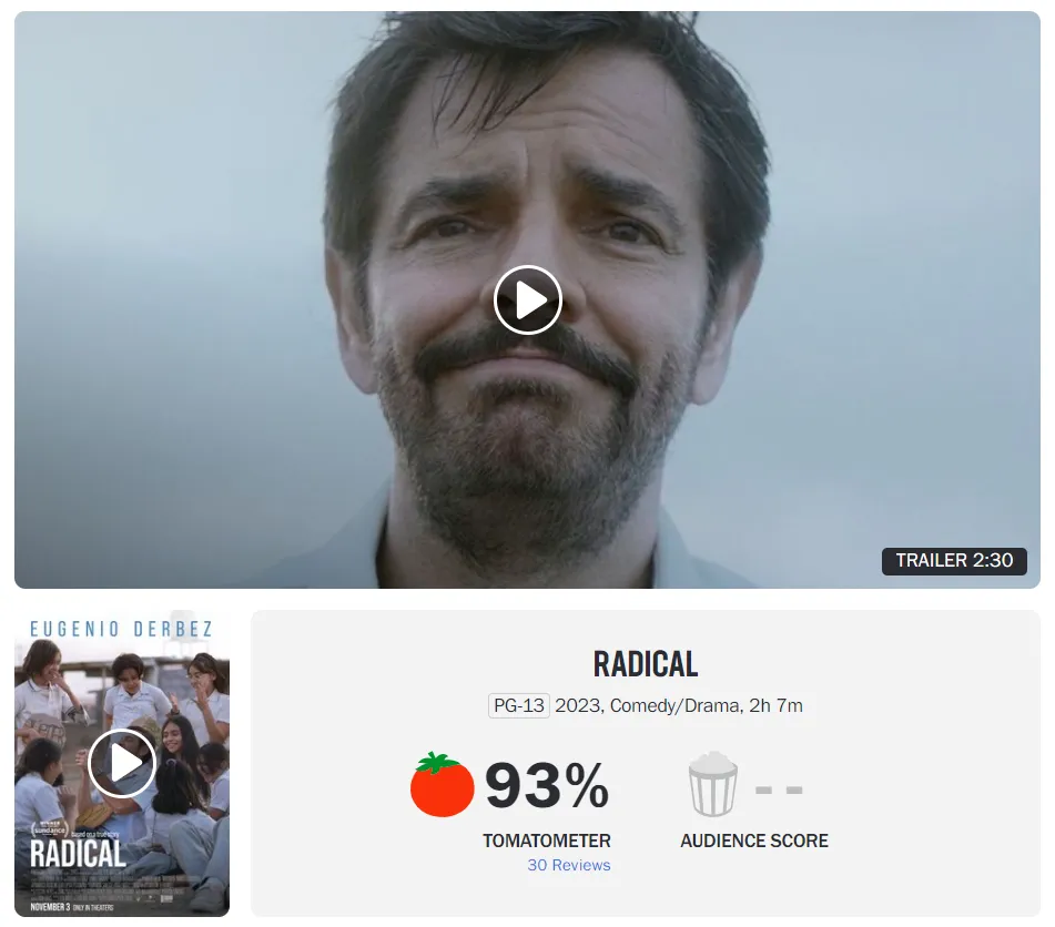 Imagen: Rotten Tomatoes.