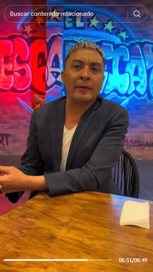 Fue por medio de su cuenta de TikTok que el comediante conocido como El J. J. se disculpó con su público. Imagen: @jjelcomediante.