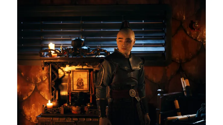 Avatar: The Last Airbender. Dallas Liu como el Príncipe Zuko.