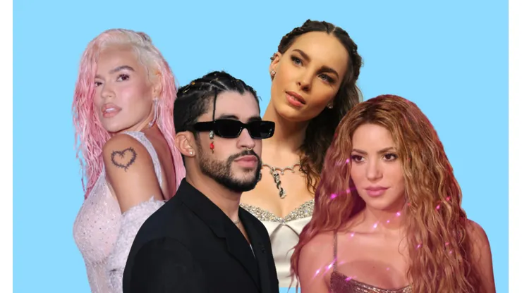 Bad Bunny menciona a Karol G, Shakira y Belinda en su nuevo álbum