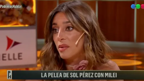 El último descargo de Sol Pérez recordando su pelea con Javier Milei