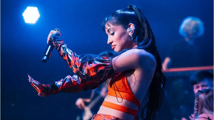 María Becerra dará un show en River Plate.