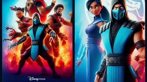 Estos posters de Mortal Kombat los hemos diseñado de forma sencilla, con el fin de explicarte cómo funciona esta tecnología.