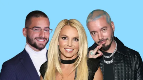 Se reunen Britney Spears, Maluma y J Balvin