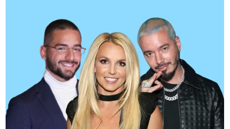 Se reunen Britney Spears, Maluma y J Balvin
