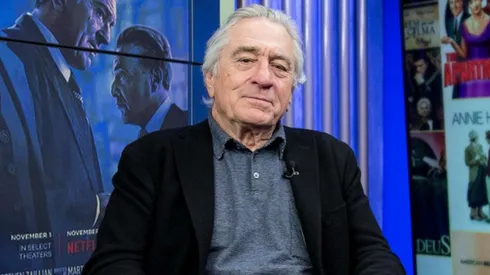Robert de Niro en una de las entrevistas promocionales de The Irishman.