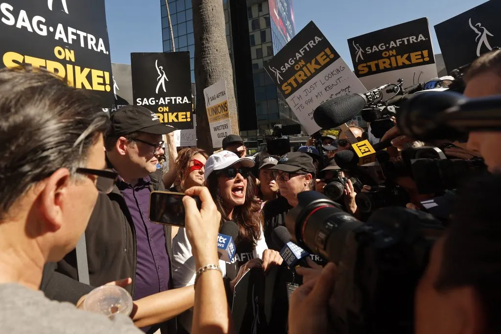 Se suspendieron las negociaciones de SAG-AFTRA y los estudios de Hollywood (Getty Images).