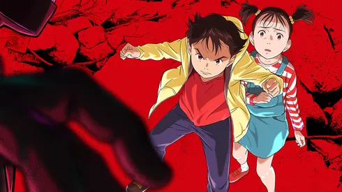 Los protagonistas del animé de Netflix. Pluto, en el afiche oficial de la serie.