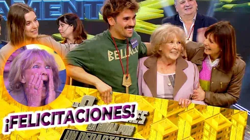 Gianluca se llevó el primer departamento de Los 8 Escalones.