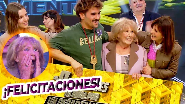 Gianluca se llevó el primer departamento de Los 8 Escalones.