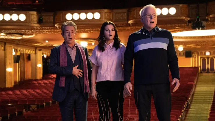 Los protagonistas de Only Murders in the Building.