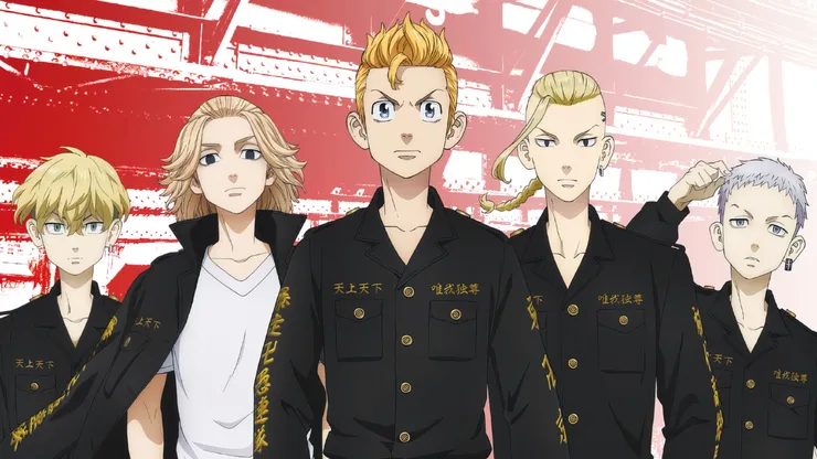 El elenco de Tokyo Revengers.