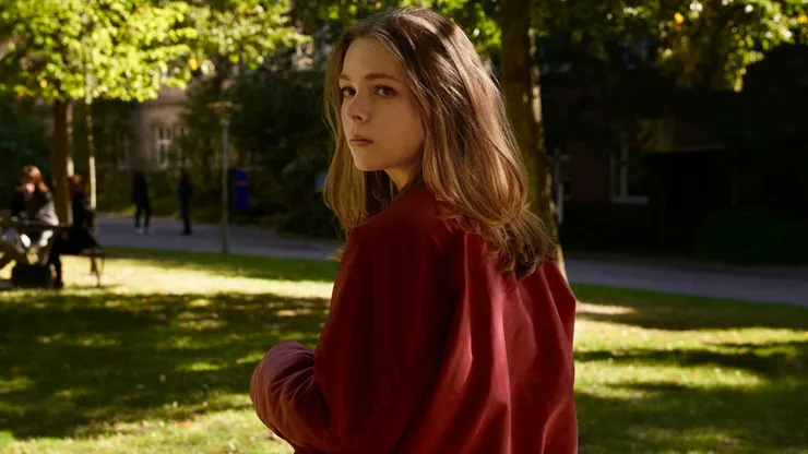 Alexandra Karlsson Tyrefors en Una Familia Normal, de Netflix.