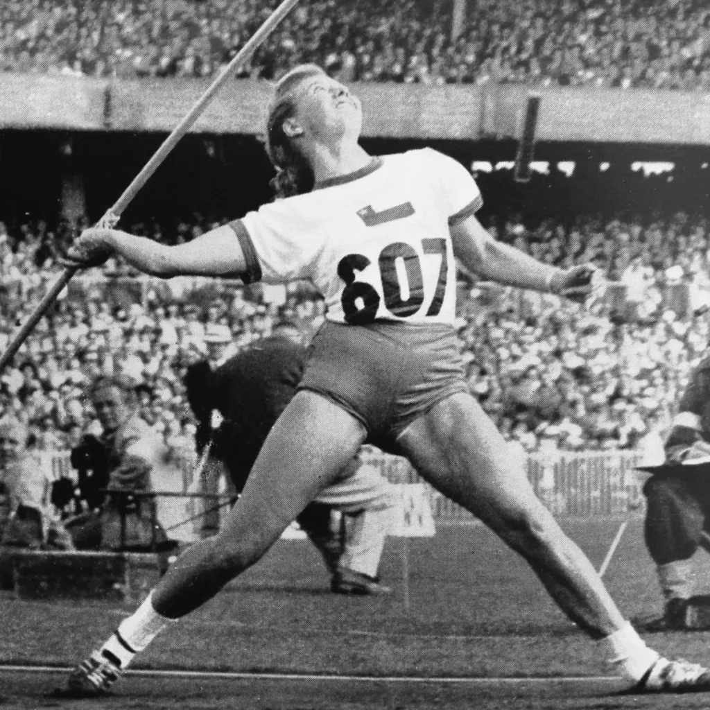 Marlene Ahrens, destacada figura del deporte.