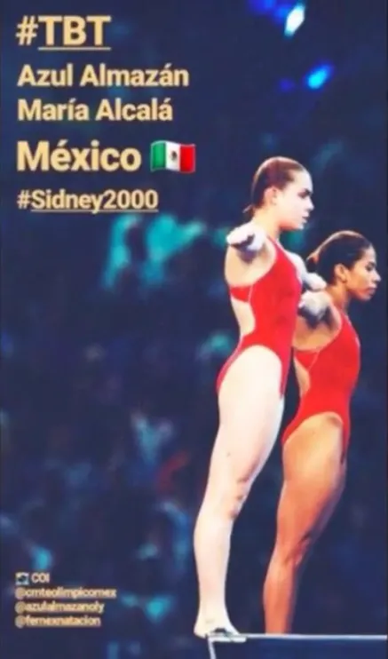 Foto tomada del Instagram de Azul Almazán.. Imagen: @azulalmazanoly.