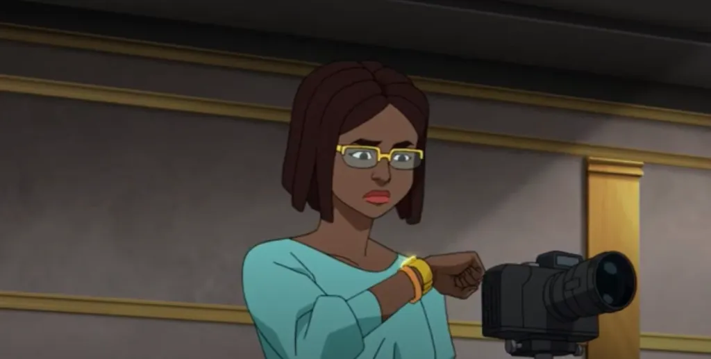 Así es como luce Alana antes de usar sus poderes. Imagen: @allheroesscenes1527.