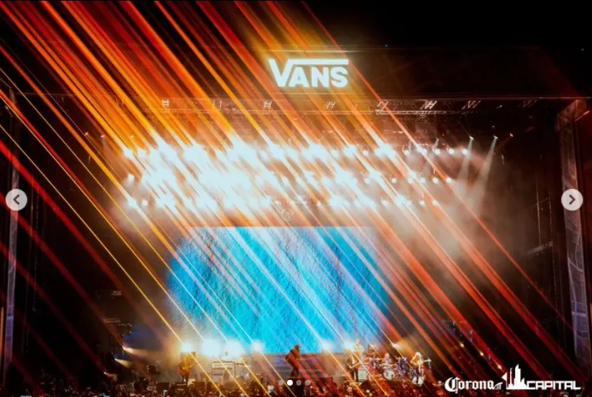 El escenario Vans es otro de los más buscados en el festival. Imagen: @coronacapital.