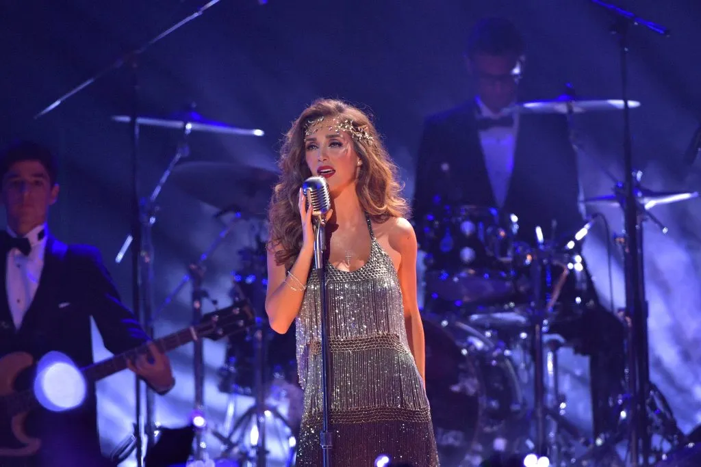 Anahí habría sufrido una infección (Photo by Rodrigo Varela/Getty Images for Univision).