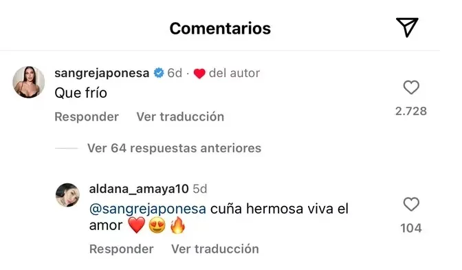 El comentario de la hermana de Lauty Gram.