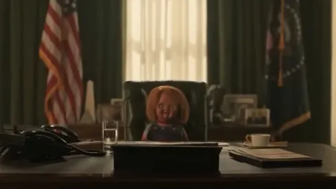 ¿Alguna vez pensaste ver al muñeco diabólico en la Casa Blanca?