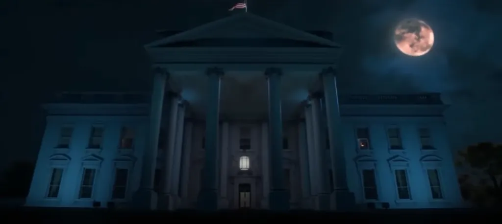 La Casa Blanca no será la misma luego de la llegada de Chucky. Imagen: @sensacinetrailers.