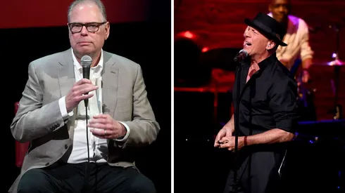 Glenn Gordon Caro por fin pudo visitar a su gran amigo Bruce Willis, a quien conoció en el set de Moonlighting.