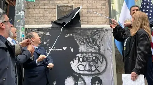 Charly García tiene su propia calle en Nueva York.