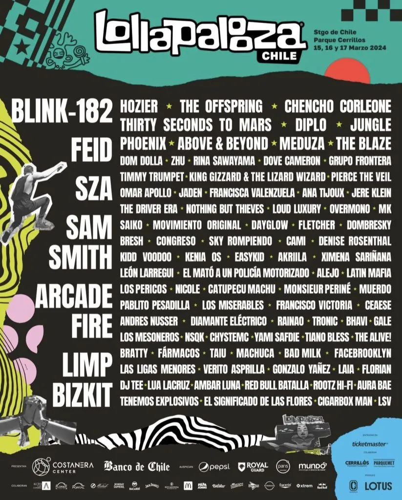 Lollapalooza Chile 2024.