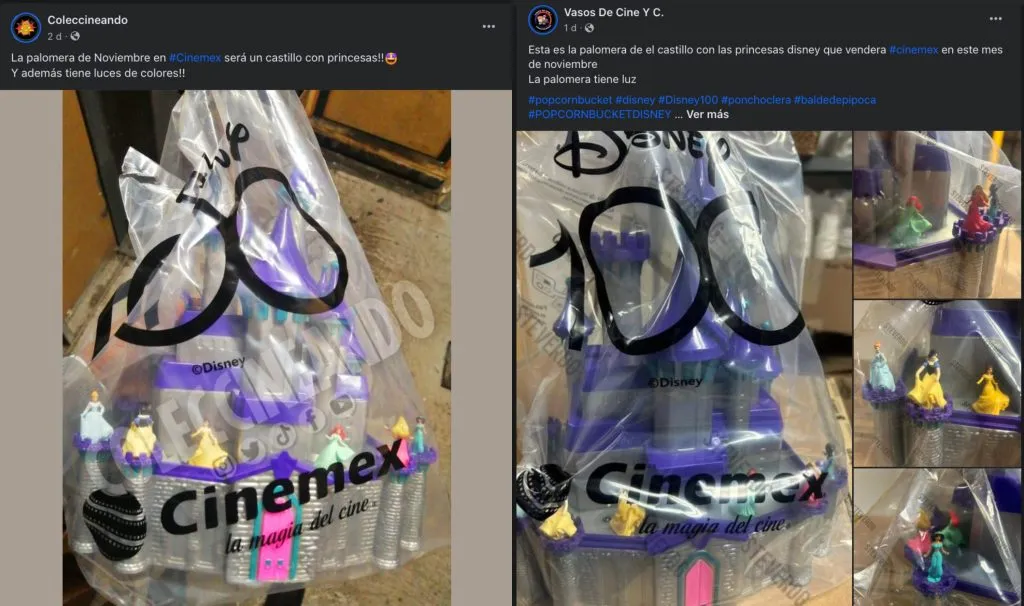 Así será la Palomera del Castillo de Disney en Cinemex (Facebook)