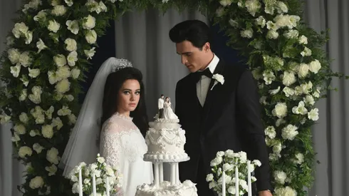 Cailee Spaeny y Jacob Elordi en "Priscilla"