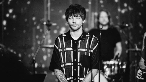 Louis Tomlinson en uno de sus conciertos.