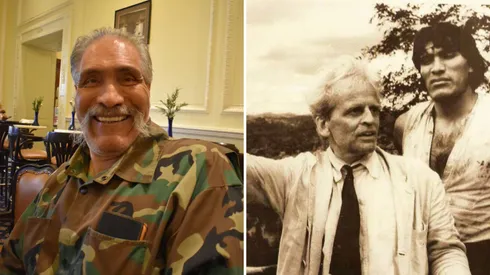 El actor compartió pantalla con actores como Klaus Kinski, Brad Pitt y César Costa.