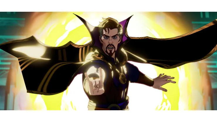 Strange-Supreme in Marvel Studios' WHAT IF…?, Season 2 exclusively on Disney+. © 2023 MARVEL.