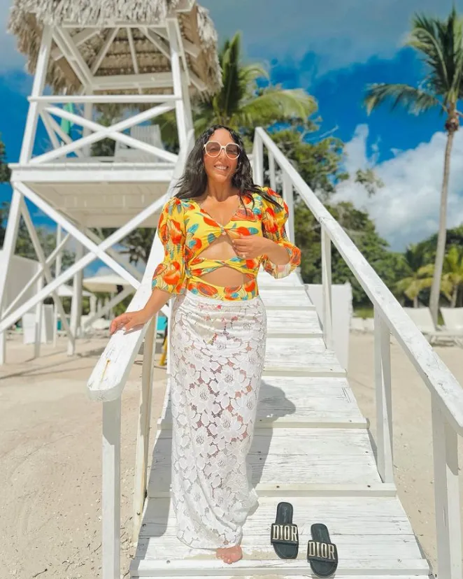 Ella es Michelle Saide, la esposa de Antonio Rosique. Imagen: @michellesaide.