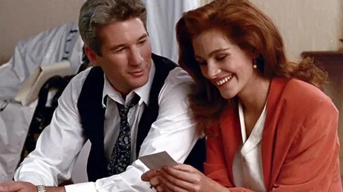 Richard Gerer y Julia Roberts en Pretty Woman, el flamante estreno de Netflix.