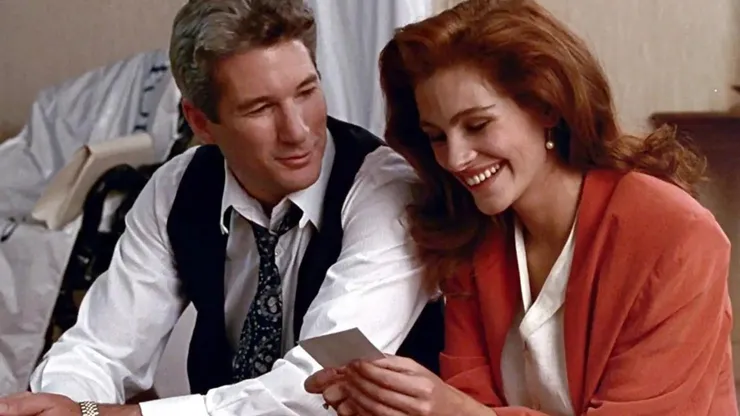 Richard Gerer y Julia Roberts en Pretty Woman, el flamante estreno de Netflix.