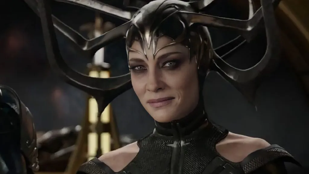 Cate Blanchett en Thor: Ragnarok. (IMDb)