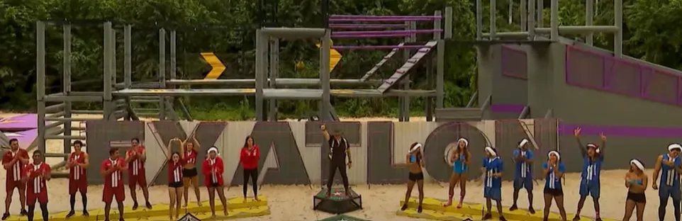 Los Escarlatas y los Celestes se preparan para un nuevo choque, que dejará a un equipo sin un integrante. Imagen: Imagen: @Exatlon.