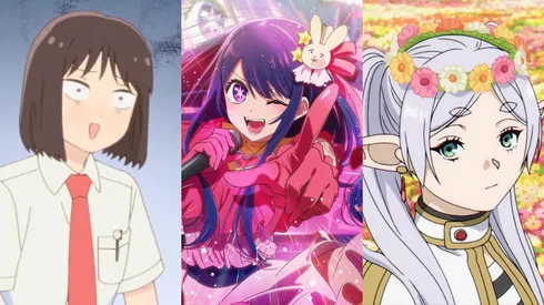 Las series que están en el Top 3 de los 10 mejores animés estrenados en 2023.