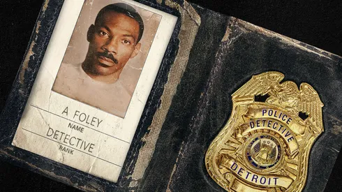 Eddie Murphy en el afiche de Beverly Hills Cop: Axel F.