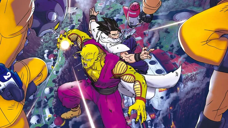 El afiche de Dragon Ball Super: Super Hero.
