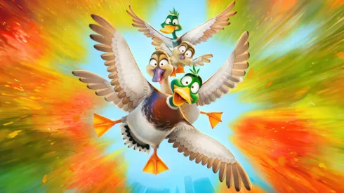 La familia protagonista de la nueva aventura de Illumination, ¡Patos!.