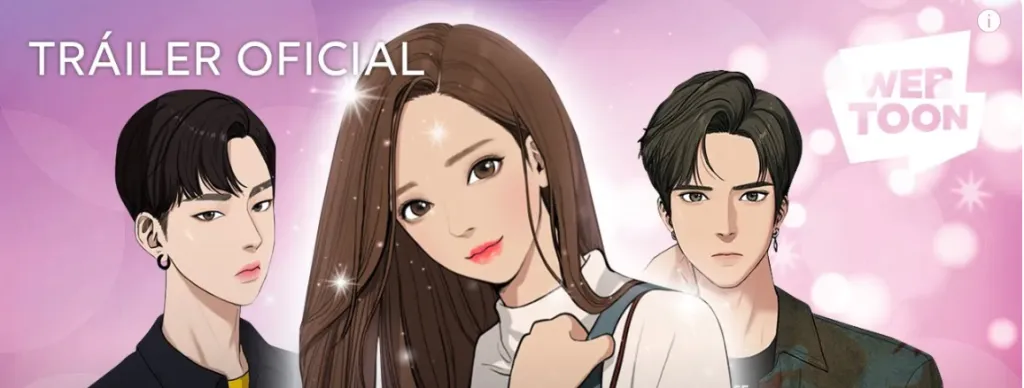 Imagen del manhwa que dio vida a Belleza Verdadera.Imagen: @WEBTOONLatinoamerica.