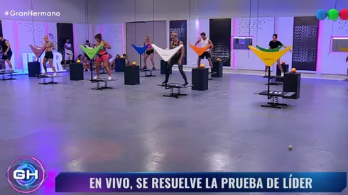 La primera prueba del líder en Gran Hermano.