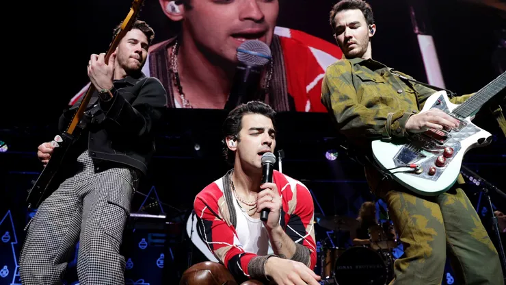 Jonas Brothers se presenta en Perú 2024.