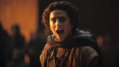 Timothée Chalamet como Paul Atreides en Dune, Parte 2.