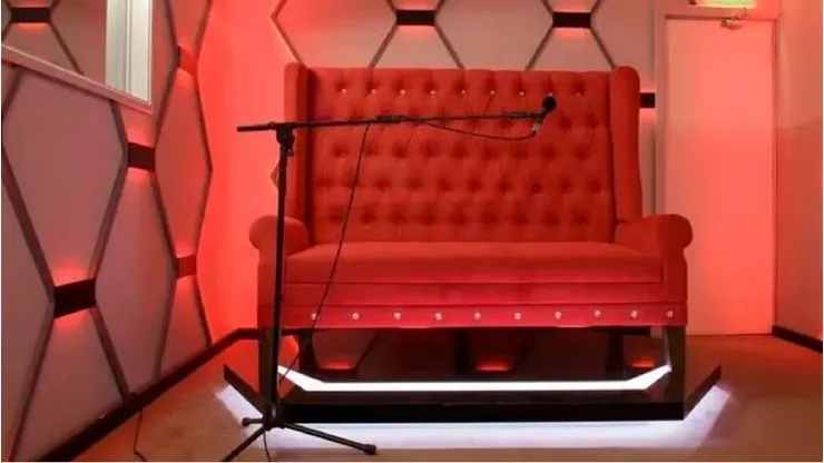 La sala de nominación en Gran Hermano.