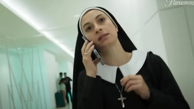 La actriz Assira Abbate y su personaje sor Emilia, han ido cobrando mayor importancia poco a poco, en Los Enviados.