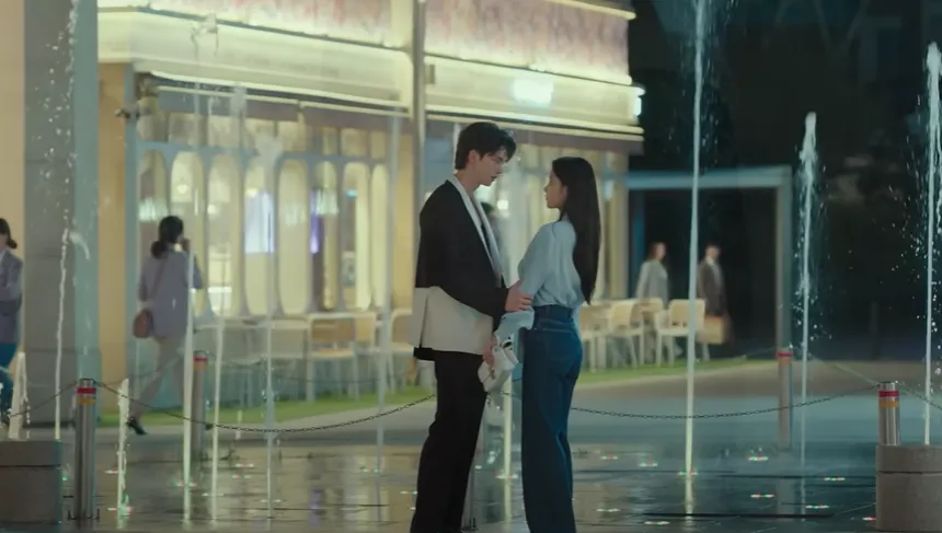 Jung Gu-won y Do Do-hee nos muestran un romance fuera de serie en esta producción. Imagen: @NetflixLATAM.