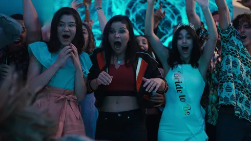 Una escena de Obliterated en Netflix.